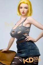 159cm/5ft3 G-cup Silicone Sex Doll – Joline：圖片 4