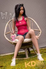 160cm/5ft3 A-cup TPE Sex Doll – Vita Partridge：圖片 3