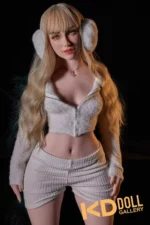 160cm/5ft3 B-cup Silicone Sex Doll – Imani：圖片 3