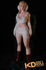 160cm/5ft3 B-cup Silicone Sex Doll – Imani：圖片 5