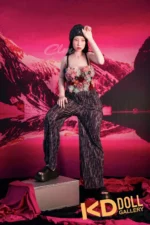 160cm/5ft3 B-cup Silicone Sex Doll – Janice：圖片 4