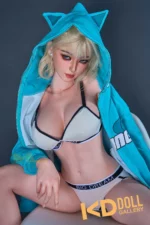 161cm/5ft3 F-cup Silicone Sex Doll – Miku：圖片 2