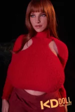 161cm/5ft3 L-cup Silicone Sex Doll – Vica：圖片 6