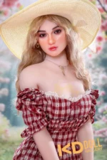 162cm/5ft4 A-cup Silicone Head Sex Doll – Tina