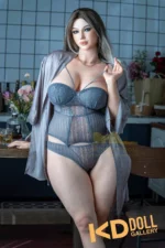 [Natural Optimized Series] 162cm/5ft4 Plus G-cup Silicone Sex Doll – Celine