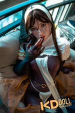 162cm/5ft4 Minus A-cup Silicone Sex Doll – Yeona：圖片 7