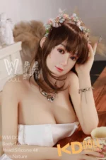 163cm/5ft4 C-cup Silicone Head Sex Doll – Myrtille：圖片 5