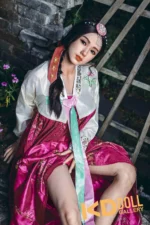 163cm/5ft4 G-cup Silicone Head Sex Doll – Jin：圖片 2