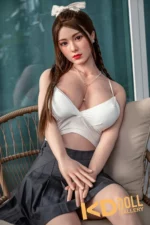 163cm/5ft4 G-cup Silicone Head Sex Doll – Xue：圖片 6