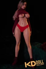 163cm/5ft4 G-cup Silicone Sex Doll – Harriet：圖片 3