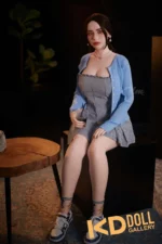 163cm/5ft4 G-cup Silicone Sex Doll – Tiffany：圖片 5