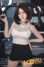 164cm/5ft5 D-cup Silicone Head Sex Doll – Tyrone Jessie