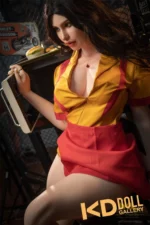 164cm/5ft5 F-cup Silicone Sex Doll – Pearl