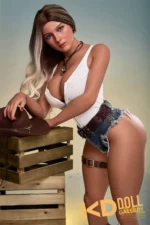 164cm/5ft5 G-cup Silicone Head Sex Doll – Fenny