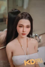 164cm/5ft5 D-cup Silicone Head Sex Doll – Camille Mary