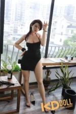 165cm/5ft5 D-cup Silicone Head Sex Doll – Estefania：圖片 6