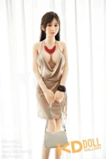 165cm/5ft5 D-cup Silicone Head Sex Doll – Douce：圖片 4