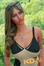 165cm/5ft5 F-cup Silicone Head S-TPE Body Sex Doll – Sulia：圖片 6