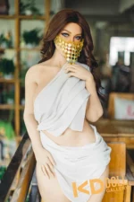 165cm/5ft5 G-cup Silicone Head Sex Doll – Adele：圖片 3