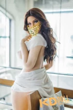 165cm/5ft5 G-cup Silicone Head Sex Doll – Adele：圖片 5