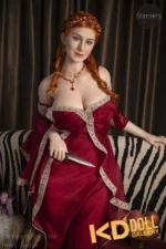 165cm/5ft5 G-cup Silicone Head Sex Doll – Lucretia：圖片 3