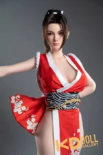 165cm/5ft5 G-cup Silicone Sex Doll – Mai Shiranui：圖片 3