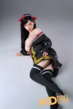 165cm/5ft5 G-cup Silicone Sex Doll – Tifa：圖片 4