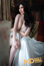 166cm/5ft5 C-cup Silicone Sex Doll – Hedy Katte：圖片 3