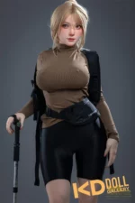 165cm/5ft5 G-cup Silicone Sex Doll – Kitty