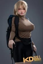 165cm/5ft5 G-cup Silicone Sex Doll – Kitty：圖片 7