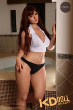 165cm/5ft5 D-cup Silicone Head Sex Doll – Sandra Lena：圖片 4