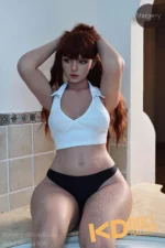 165cm/5ft5 D-cup Silicone Head Sex Doll – Sandra Lena：圖片 6