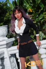 166cm/5ft5 C-cup Silicone Head S-TPE Body Sex Doll – Auetta