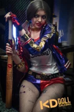 166cm/5ft5 C-cup Silicone Sex Doll – Harley Quinn