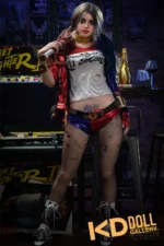 166cm/5ft5 C-cup Silicone Sex Doll – Harley Quinn：圖片 5