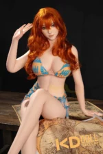 166cm/5ft5 C-cup Silicone Sex Doll – Ricoa：圖片 7