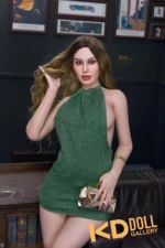 166cm/5ft5 D-cup Silicone Sex Doll – Elizabeth Evan：圖片 3