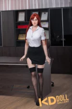166cm/5ft5 D-cup Silicone Sex Doll – Liz Lynch：圖片 4