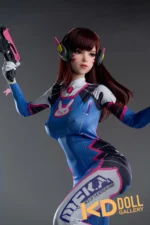 167cm/5ft6 E-cup Silicone Sex Doll – D.VA：圖片 7