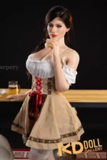 167cm/5ft6 E-cup Silicone Head Sex Doll – Eugenia：圖片 4