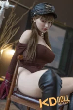167cm/5ft6 E-cup Silicone Head Sex Doll – Mamie：圖片 3