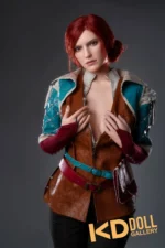 168cm/5ft6 E-cup Silicone Sex Doll – Triss Merigold：圖片 4