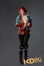 168cm/5ft6 E-cup Silicone Sex Doll – Triss Merigold：圖片 6