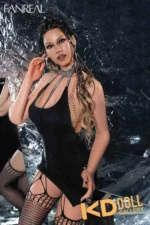 168cm/5ft6 F-cup Silicone Sex Doll – Vanessa：圖片 6