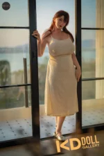 168cm/5ft6 H-cup Silicone Head Sex Doll – Hao：圖片 5