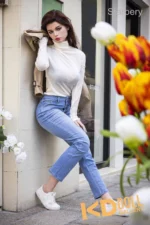 171cm/5ft7 D-cup Silicone Head Sex Doll – Christina：圖片 7