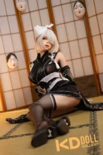 171cm/5ft7 G-cup Silicone Sex Doll – 2B：圖片 6