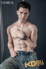 173cm/5ft8 Male Silicone Sex Doll – Henry：圖片 3
