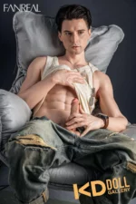 173cm/5ft8 Male Silicone Sex Doll – Henry：圖片 6