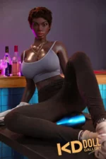 174cm/5ft8 G-cup Silicone Head Sex Doll – Keisha：圖片 2